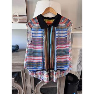 Clover Canyon Striped Tank Size XS